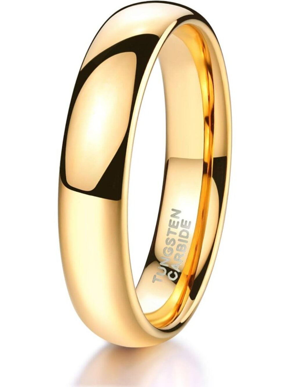 Stylish Tungsten Wedding Band Ring for Men & Women - 2mm, 4mm, 6mm, 8mm Options